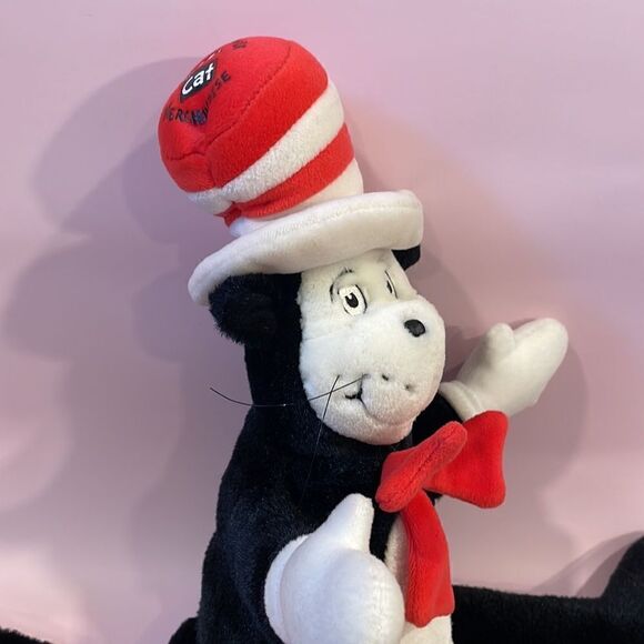 Vintage 2003 Dr. Seuss’ The Cat In The Hat Movie Plush Hand Puppet - Collectable - Picture 3 of 11